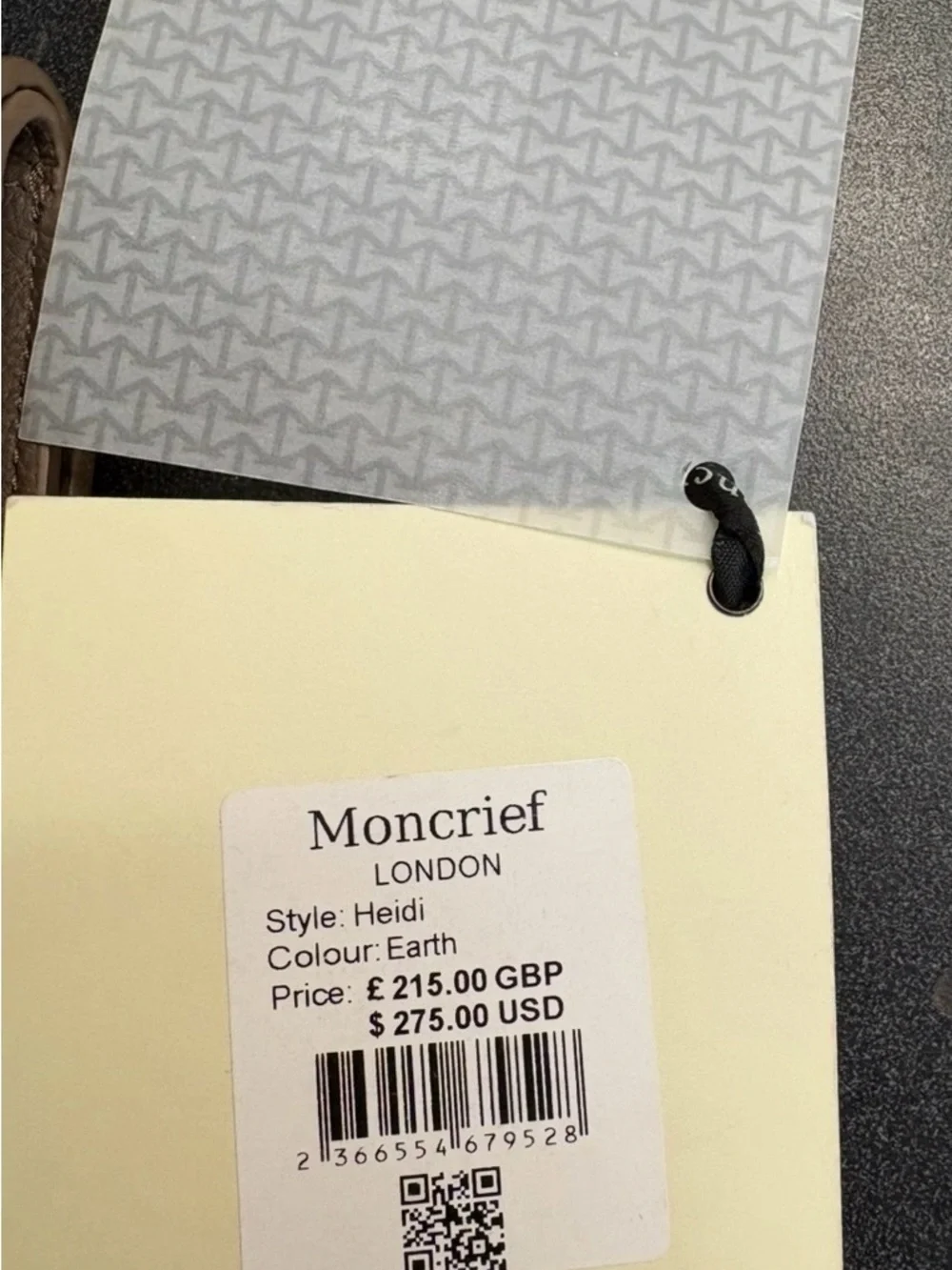 Moncrief monoraf london